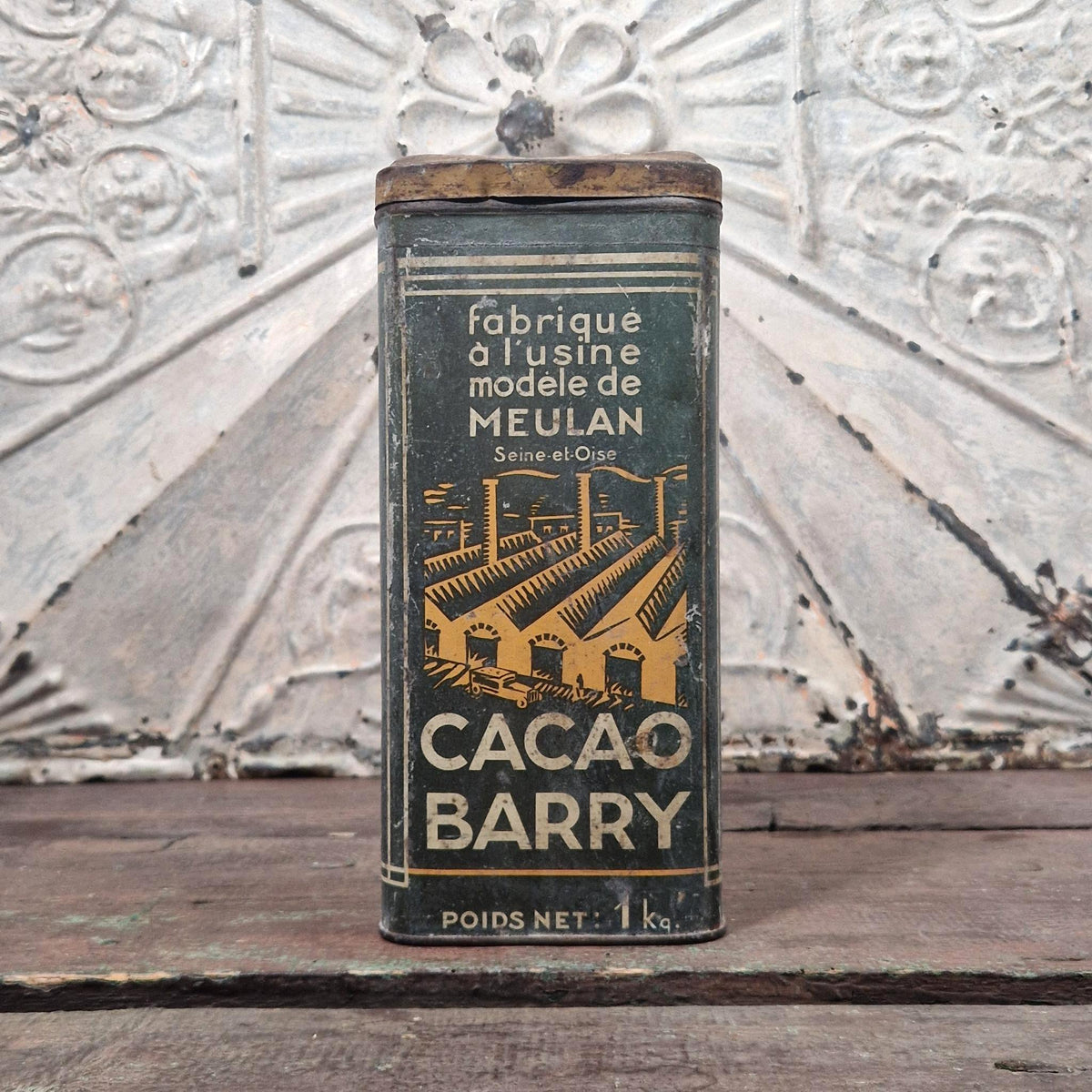 Boîte de cacao « Cacao Barry » - Meulan, vers 1920-1930
