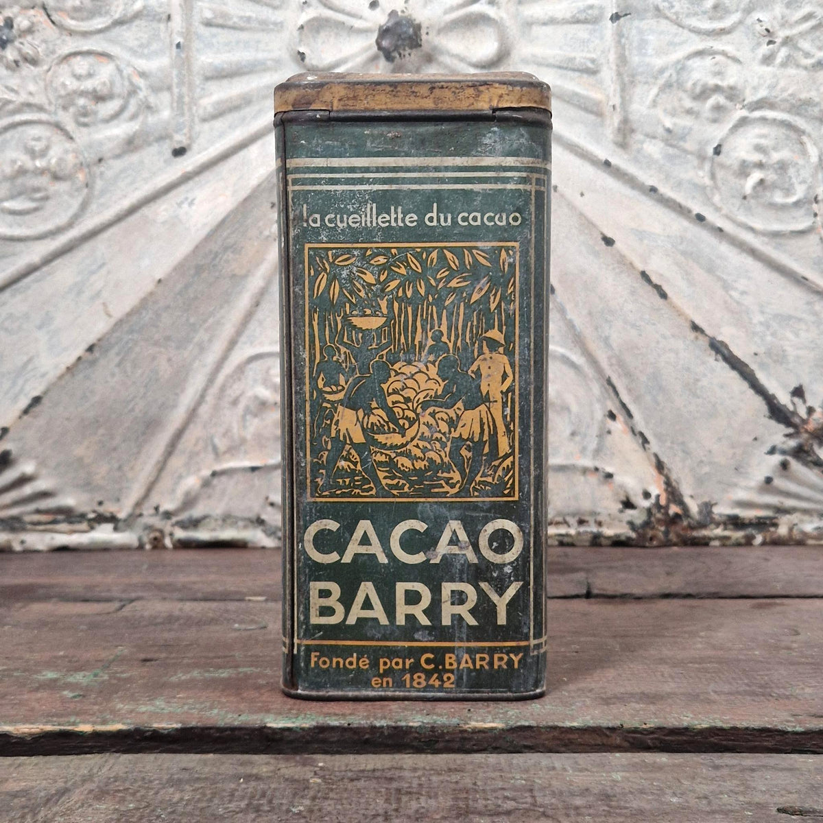 Boîte de cacao « Cacao Barry » - Meulan, vers 1920-1930