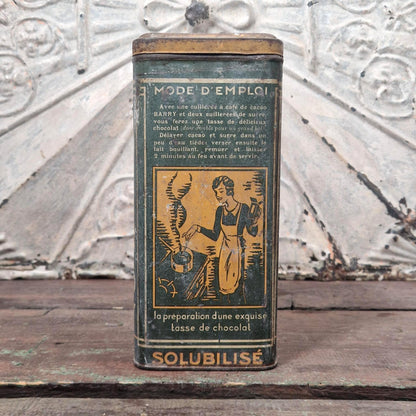 Boîte de cacao « Cacao Barry » - Meulan, vers 1920-1930