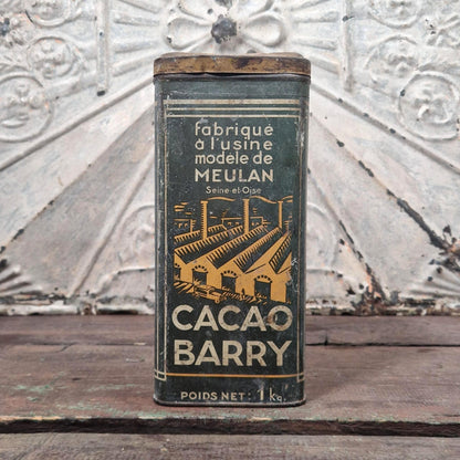 Boîte de cacao « Cacao Barry » - Meulan, vers 1920-1930
