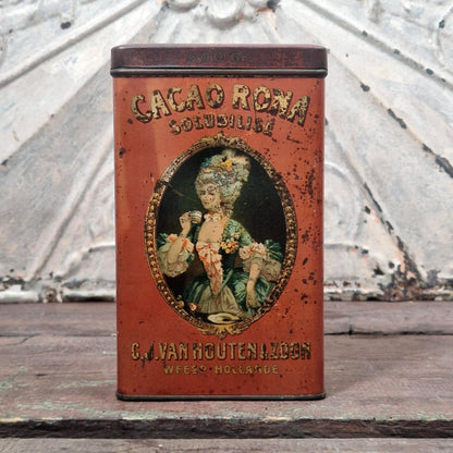 Ancienne boîte de cacao « Rona » - Van Houten