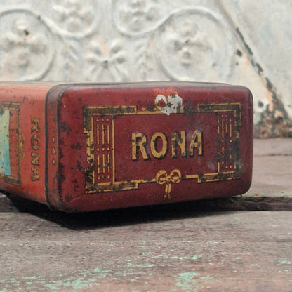 Ancienne boîte de cacao « Rona » - Van Houten