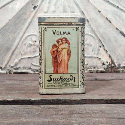 Boîte en tôle lithographiée « Cacao Suchard n°287 »