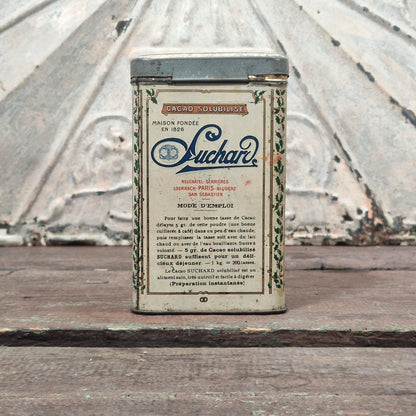 Boîte en tôle lithographiée « Cacao Suchard n°287 »