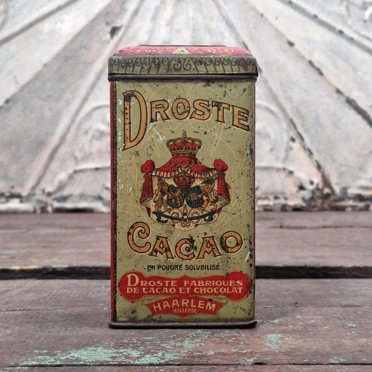 Ancienne boîte de cacao « Droste - 250g » - Hollande