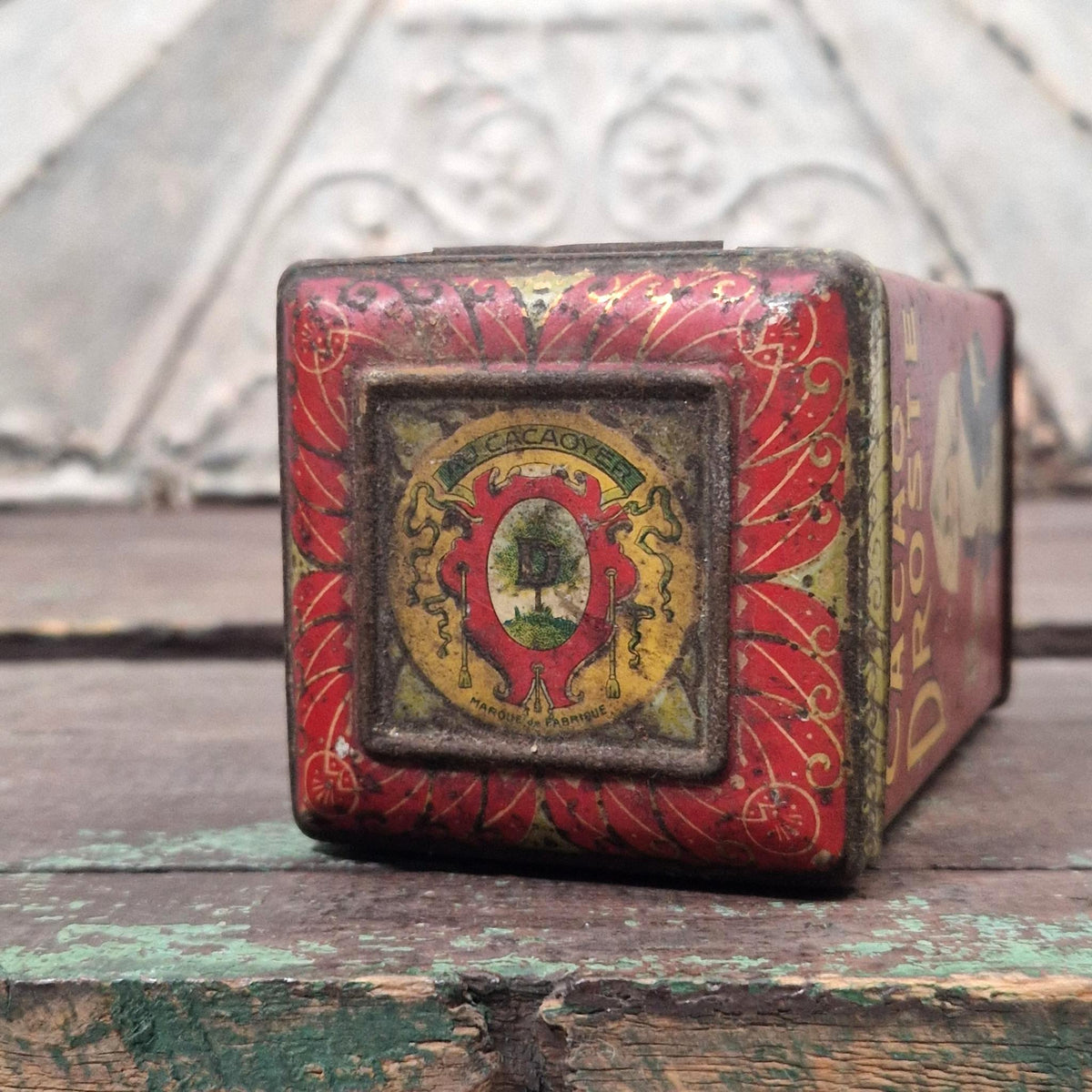 Ancienne boîte de cacao « Droste - 250g » - Hollande
