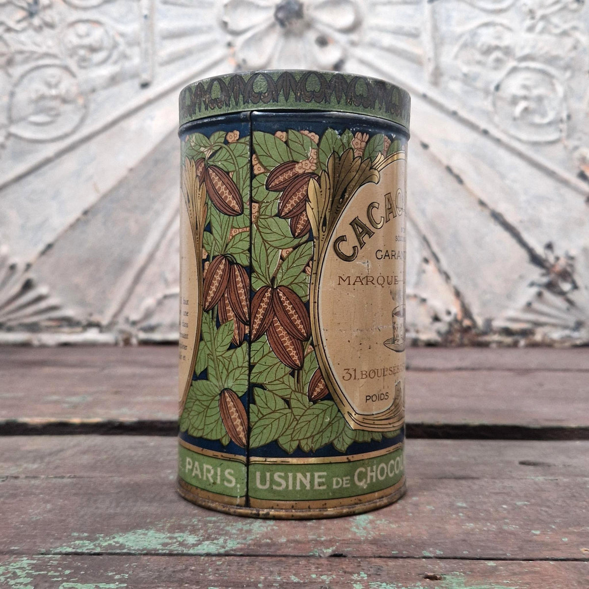 Rare boîte « Cacao Damoy », Vers 1915