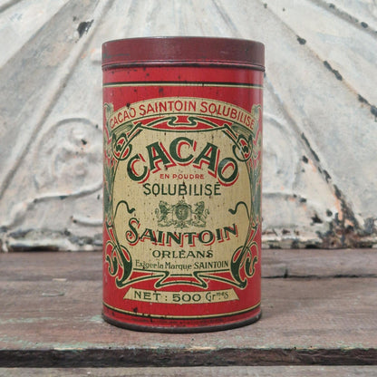 Rare boîte « Cacao Saintoin » - Orléans, vers 1910