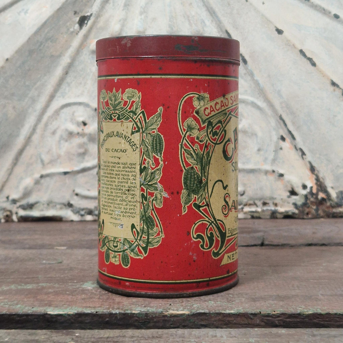 Rare boîte « Cacao Saintoin » - Orléans, vers 1910