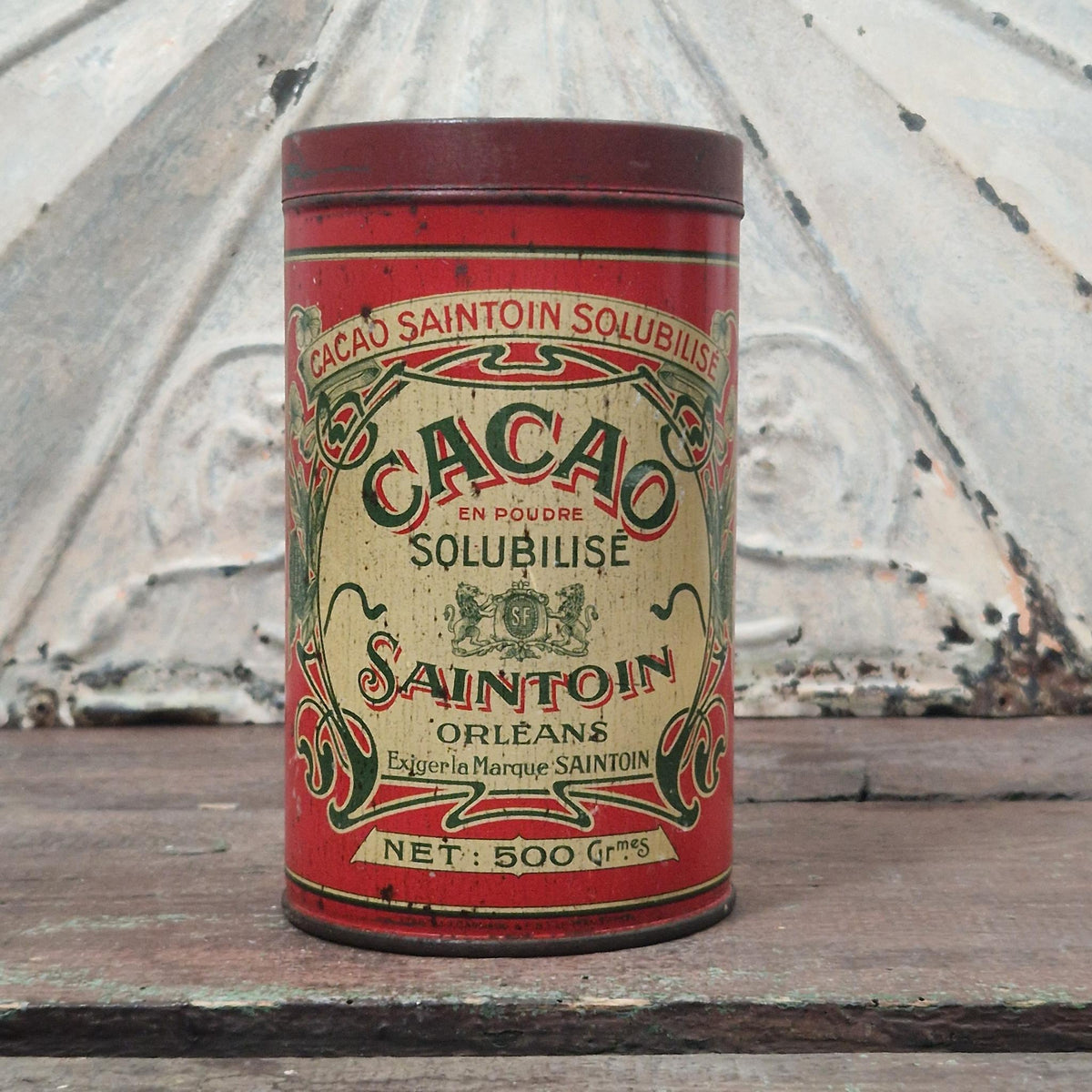 Rare boîte « Cacao Saintoin » - Orléans, vers 1910