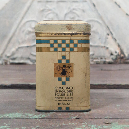 Ancienne boîte publicitaire « Cacao Casino - 125g »