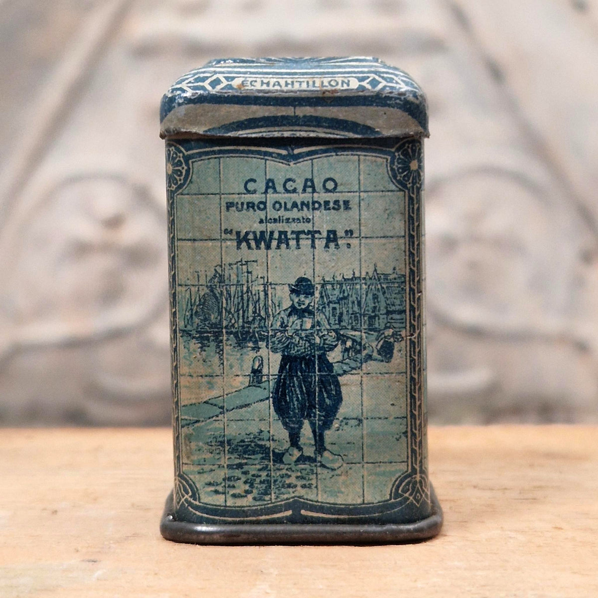 Mini boîte échantillon « Cacao KWATTA » - Vers 1910