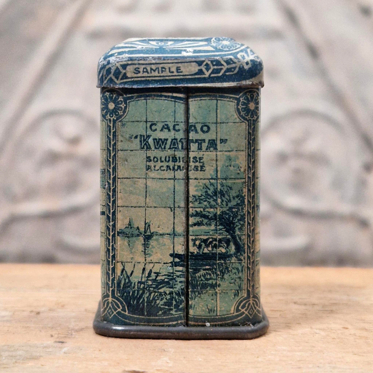 Mini boîte échantillon « Cacao KWATTA » - Vers 1910