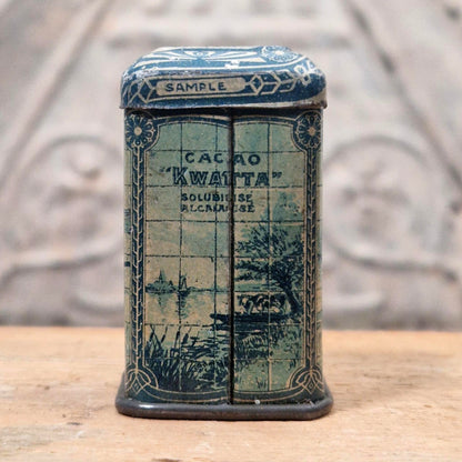 Mini boîte échantillon « Cacao KWATTA » - Vers 1910