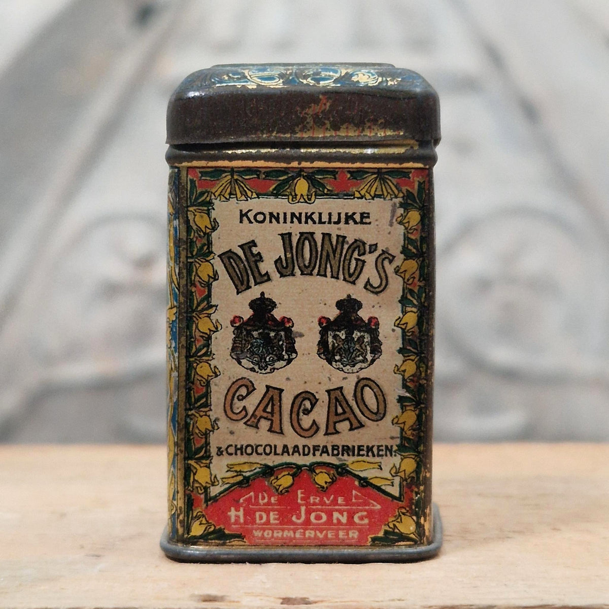 Mini boîte échantillon « De Jong’s Cacao » - Vers 1906