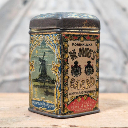 Mini boîte échantillon « De Jong’s Cacao » - Vers 1906