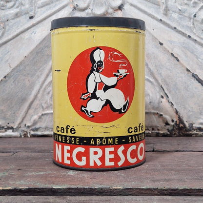 Boîte en tôle lithographiée « Café Negresco - 1kg »