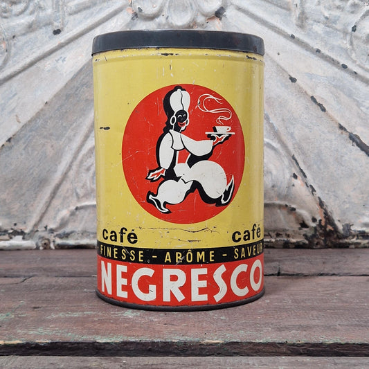Boîte en tôle lithographiée « Café Negresco - 1kg »