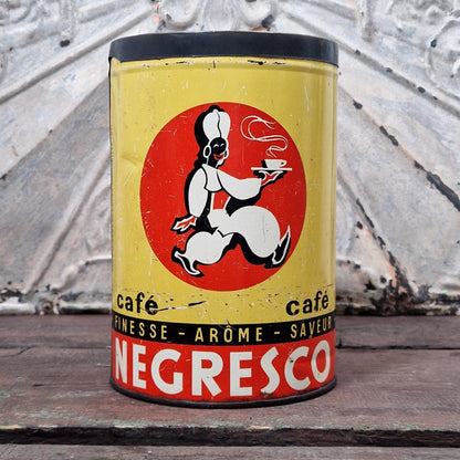 Boîte en tôle lithographiée « Café Negresco - 1kg »