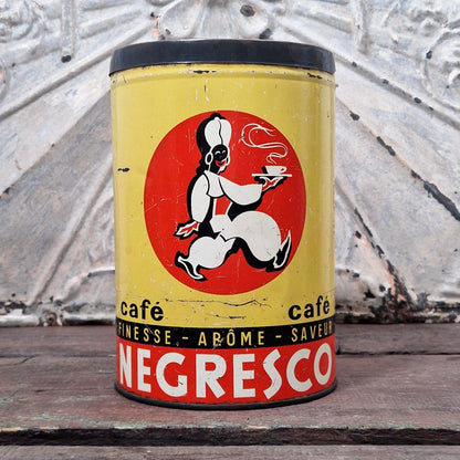 Boîte en tôle lithographiée « Café Negresco - 1kg »