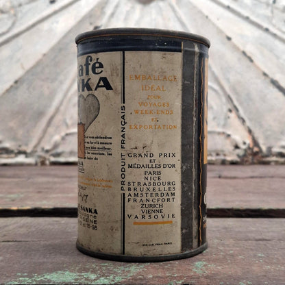 Ancienne boîte de café décaféiné « Sanka - 200g »