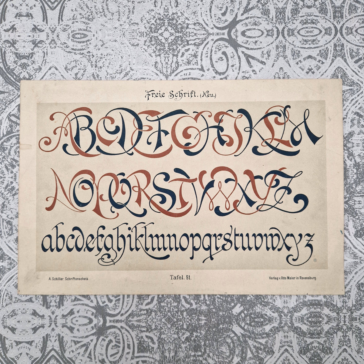 Planche typographies « Écriture libre » - Fin XXIe