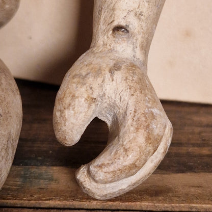 Ancienne marionnette / mannequin articulé en bois - XVIIIe