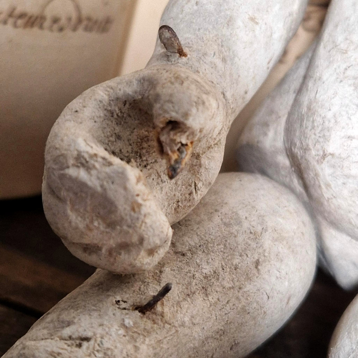 Ancien mannequin / marionnette articulée en bois - XVIIIe