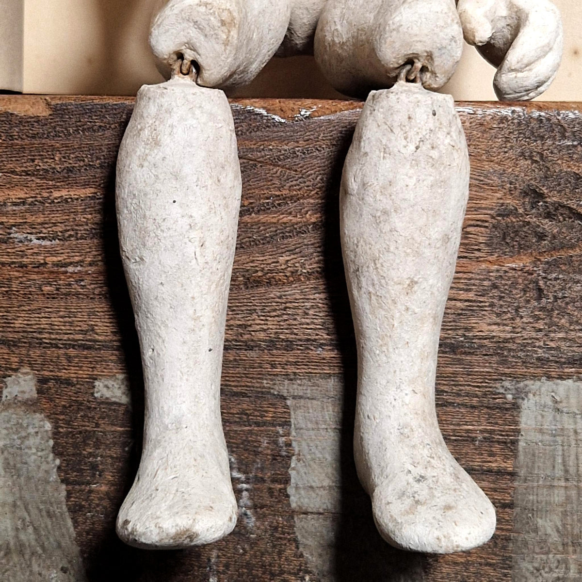 Ancien mannequin / marionnette articulée en bois - XVIIIe