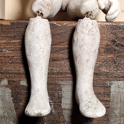 Ancien mannequin / marionnette articulée en bois - XVIIIe