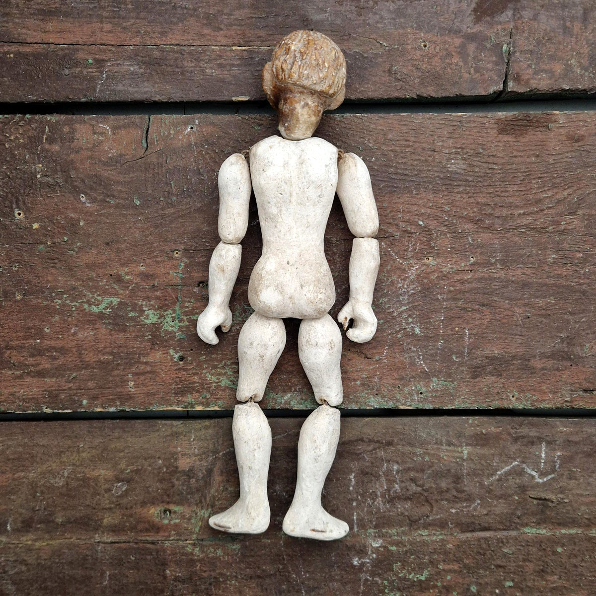 Ancien mannequin / marionnette articulée en bois - XVIIIe