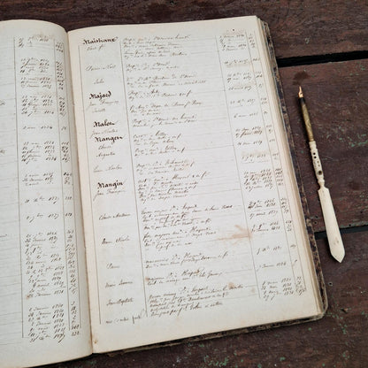 Ancien registre manuscrit - Vers 1830 - 340 pages