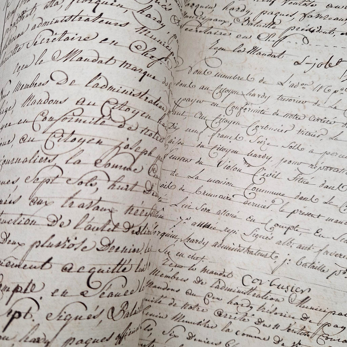 Registre XVIIIe siècle - 145 pages manuscrites