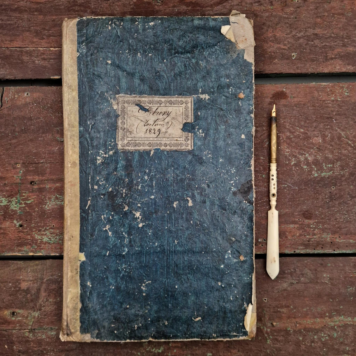Ancien registre de formation notariale - Belgique - 1829