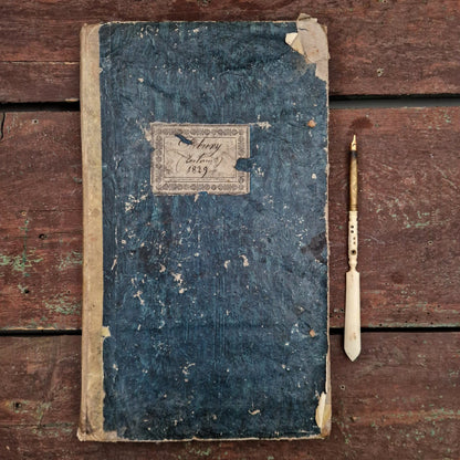 Ancien registre de formation notariale - Belgique - 1829