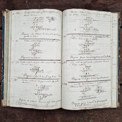 Ancien registre de formation notariale - Belgique - 1829