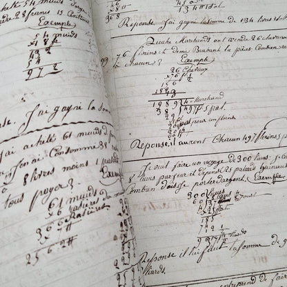 Ancien registre de formation notariale - Belgique - 1829