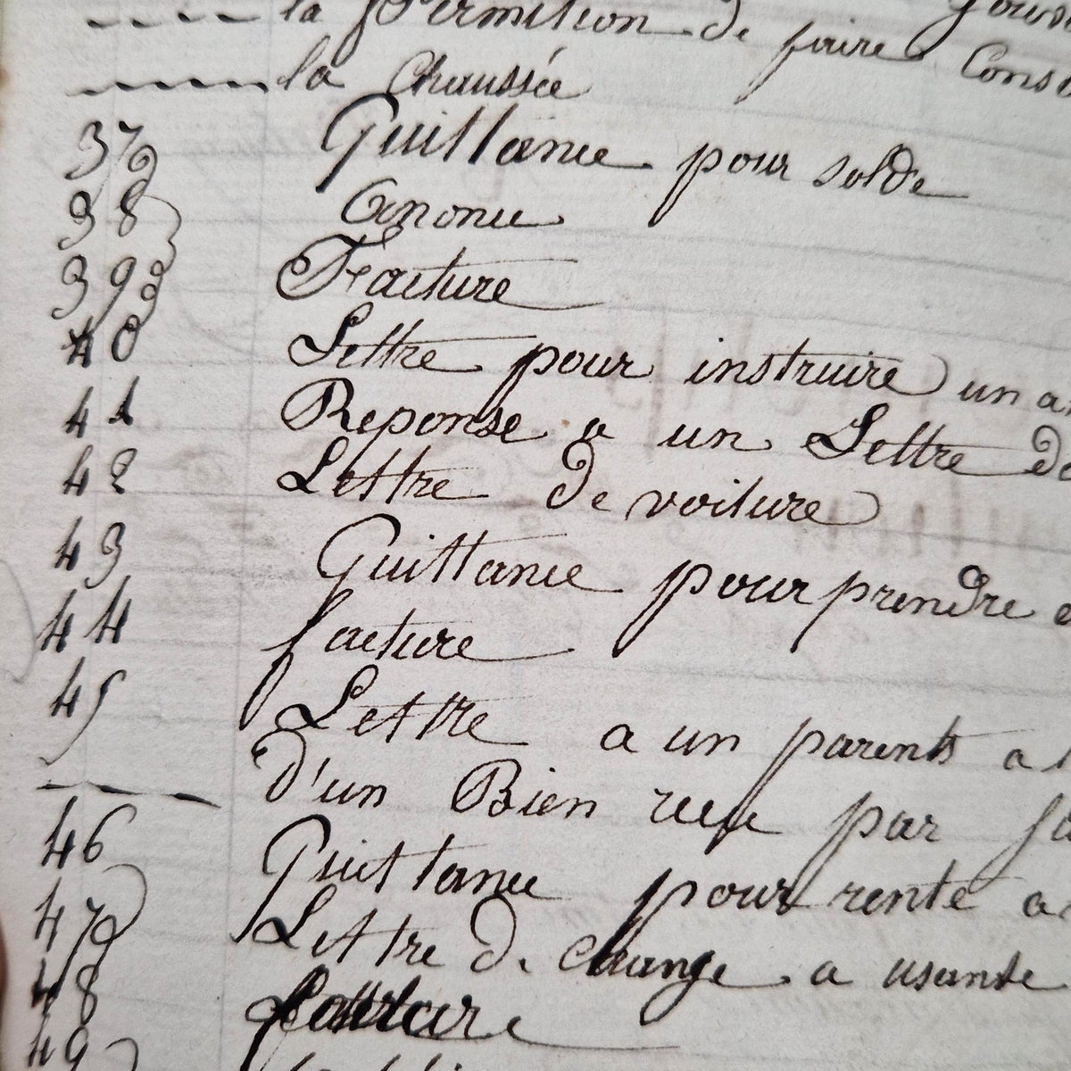 Ancien registre de formation notariale - Belgique - 1829