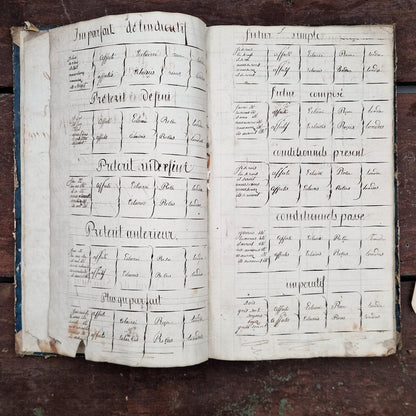 Ancien registre de formation notariale - Belgique - 1829