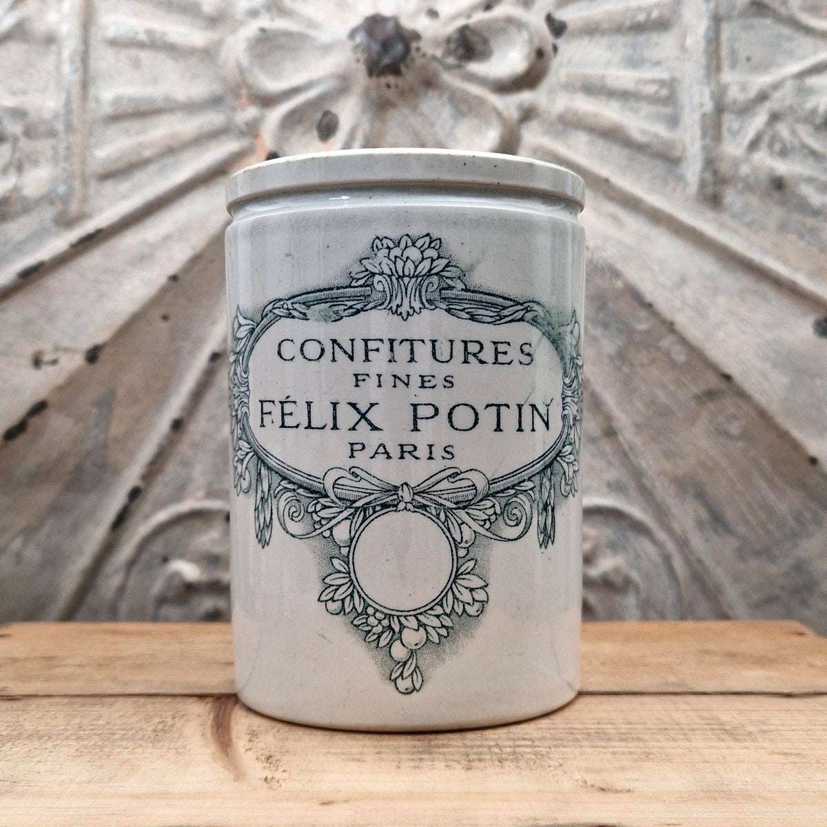 Pot à confitures Félix Potin - Lunéville, début XXe