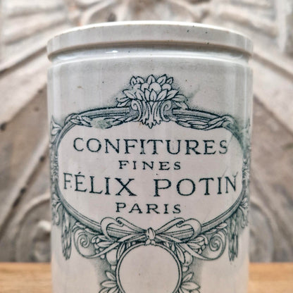 Pot à confitures Félix Potin - Lunéville, début XXe