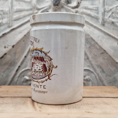 Ancien pot de confitures « Félix Potin »
