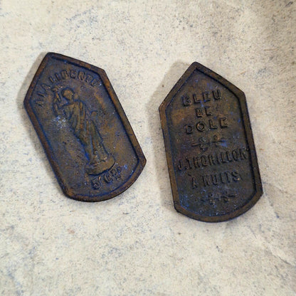 Ancienne boîte de Bleu de Dole « À la Liberté » - Fin XIXe