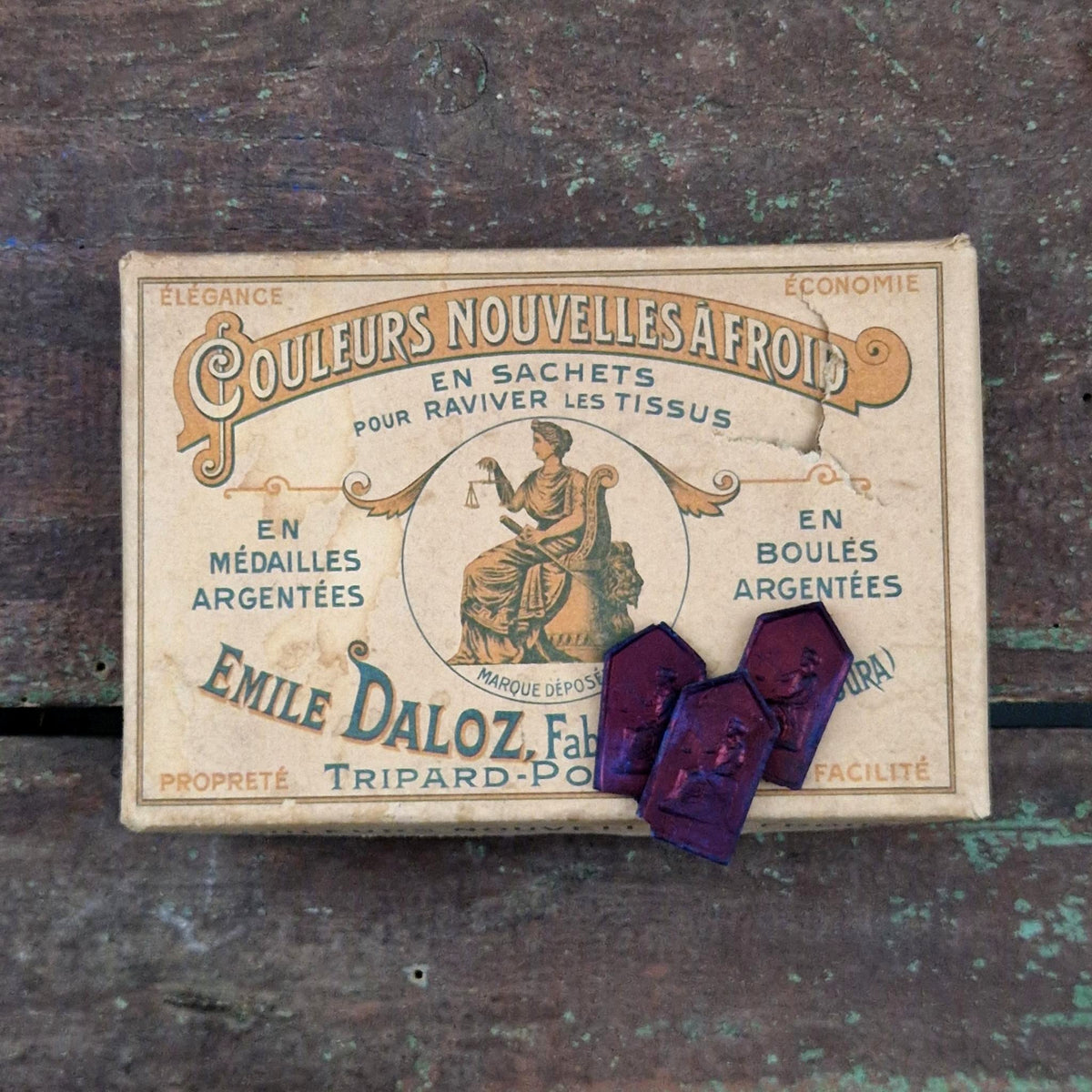Boîte « Couleurs nouvelles » - Émile Daloz, Dole