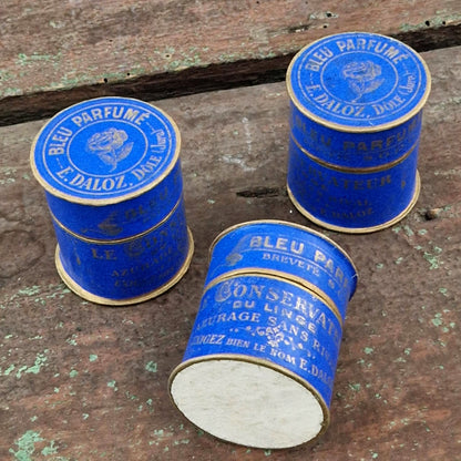 Lot de 3 boîtes de « Bleu Daloz » - Début XXe