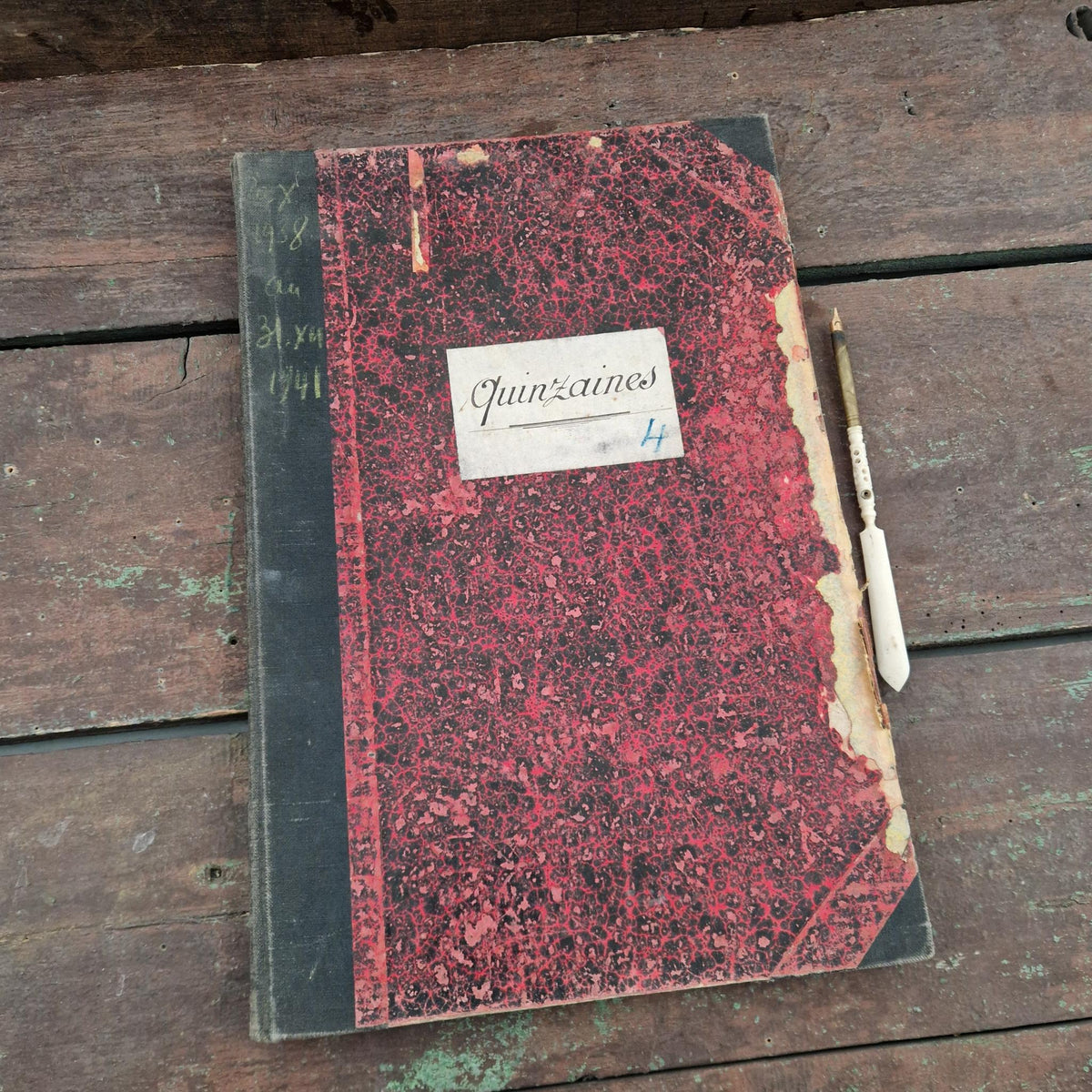 Ancien manuscrit « Quinzaines 4 » - 272 pages