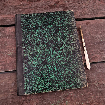Antique handwritten account book - 1936-1939