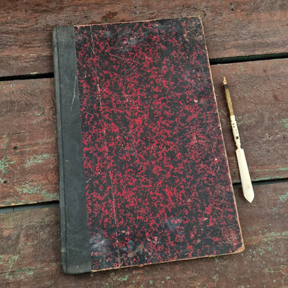 Handwritten grocery ledger - 1935