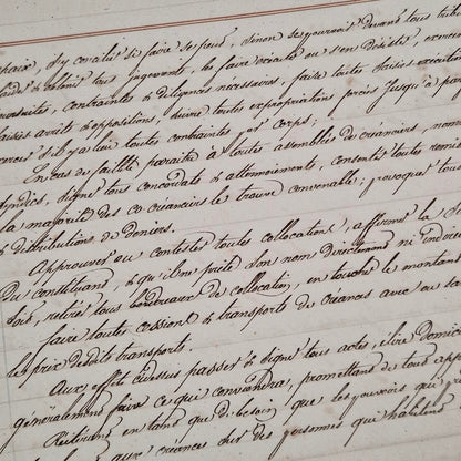 Ancien manuel bancaire manuscrit - fin XIXe