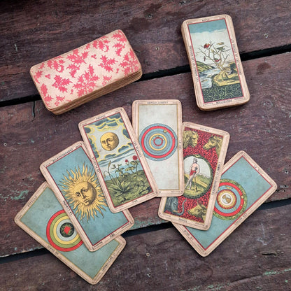 Tarot divinatoire « Grand Oracle des Dames » - Fin XIXe